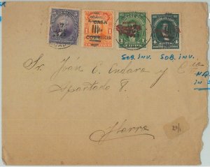 74127 - ECUADOR - Postal History - Special AIRMAIL COVER  to IBARRA - Mu# 8 1923