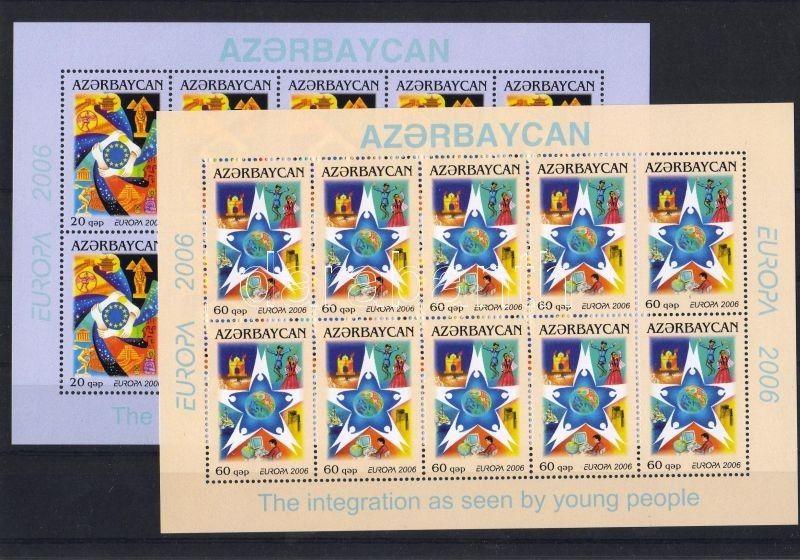 Azerbaijan stamp Europa CEPT mini sheet set MNH 2006 Mi 638 A - 639 A WS14804