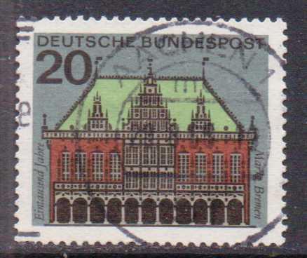 Germany  #878  used  (1965)  c.v. $0.30