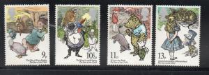 Great Britain Sc 867-70 1979 Children's Books stamp set mint NH