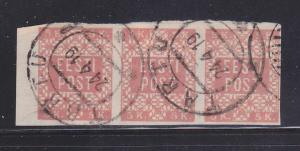 Estonia 1 Strip Of 3 U Design