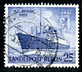 Germany Berlin 9N114 used ship      (Inv 001716.)