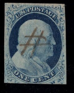 U.S. -  9 - Very Fine - Pos 3R1L - Used