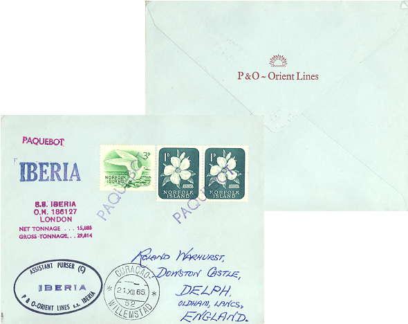 Norfolk Islands 1965 Postal History