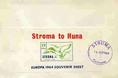 Stroma 1964 Europa imperf m/sheet 2s6d (Herring Gull) on ...