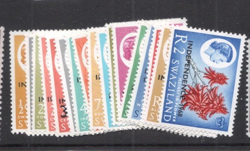 Swaziland SG 142-58 MNH (1dfe)