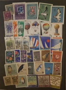 POLAND Vintage Stamp Lot Collection Used  CTO T5857