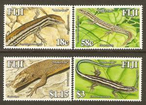 Fiji #1084-7 NH Skinks