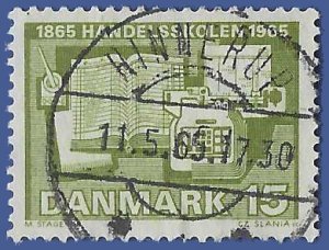Denmark #415 1965 Used
