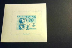 Albania Sc# 552a MNH 1959 Souvenir Sheet