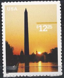 3473 $12.25 Washington Monument MNH