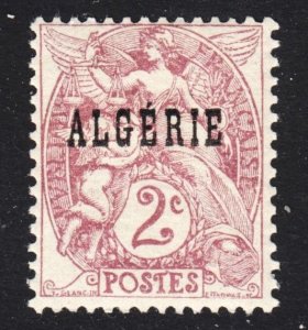 Algeria Scott 2 F to VF mint OG HR. Lot #B.  FREE...