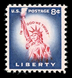 USA 1041B Mint (NH) (22.9mm high)