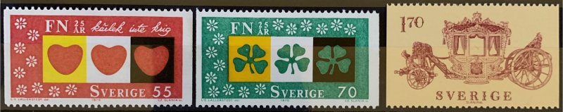 Sweden various MNH