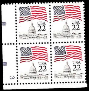 # 2114 MINT NEVER HINGED FLAG OVER CAPITOL DOME