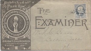 188x Newspaper Advertising, New York, NY to Bellows Falls, VT (56617)