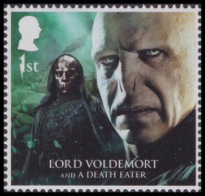 GB 5090 Harry Potter Lord Voldemort & A Death Eater 1st single MNH 2023