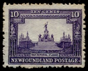 Newfoundland #153 St. John War Memorial Definitive Issue Used