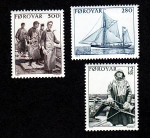 Faroe Islands # 112-114 Mint x!