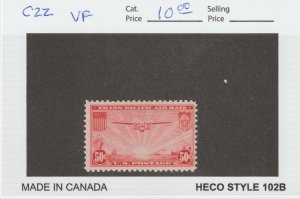 Scott# C22 1937 50c Transpacific Issue VF MNH