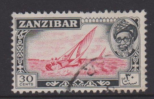 Zanzibar Sc#254 Used