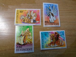 St Vincent  #  655-58  MNH