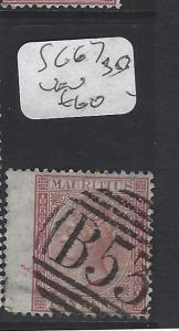 MAURITUS   (PP0710B)  QV   10D    SG   67  CANCEL  B 53    VFU