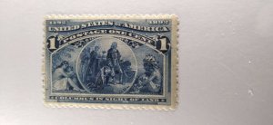 US #230 mint hinged e21.4 13249