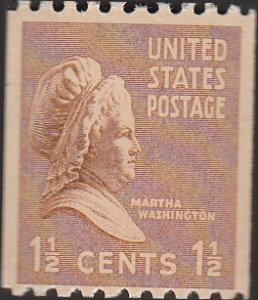 # 849 MINT NEVER HINGED ( MNH ) MARTHA WASHINGTON