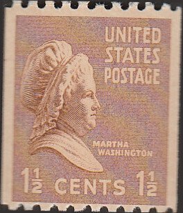 # 849 MINT NEVER HINGED ( MNH ) MARTHA WASHINGTON