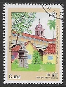 Cuba # 3680 - Santa Clara Convent - unused CTO.....{Z18}