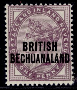 BRITISH BECHUANALAND QV SG33, 1d lilac, NH MINT.