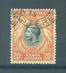 Kenya , Uganda & Tanzania sc# 50 (3) used cat value $.25