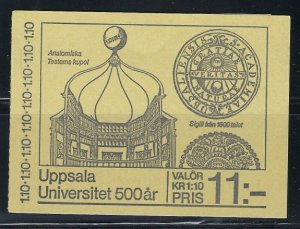Sweden 1209a Booklet MNH 1977 (an8832)