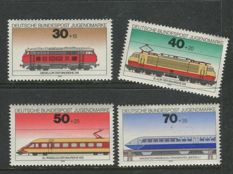Germany -Scott B517-B520 - General Issue-1974 - MNH - Set of 4 Stamps