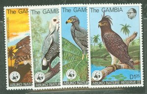 Gambia #381-4  Single (Complete Set)