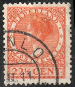 Netherlands  #186  Used   CV $16.00