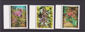 Cameroon 1980 Flower Sc 674-676 set MNH