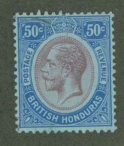 British Honduras #100 Unused Single