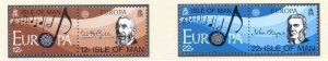 1985 Isle of Man SG286/SG289 European Music Year Set Unmounted Mint