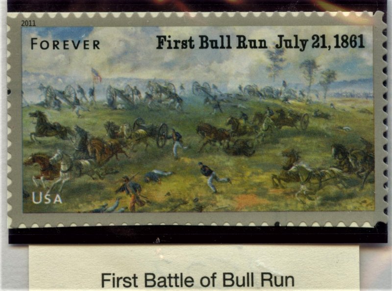 SCOTT 4523 FIRST BATTLE OF BULL RUN MNH & 1 STAMP FROM THE DUMPSTER HOARD