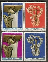 VATICAN Scott 500-3 MNH** 1971 Racial Descrimination set