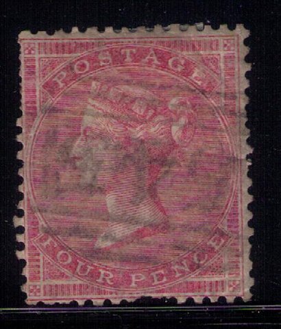 GREAT BRITAIN  Sc #26 USED F-VF