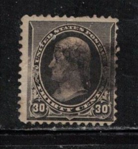 USA Scott # 228 Used  - Thomas Jefferson