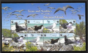 PITCAIRN ISL Sc 647a NH issue of 2007 - BIRDS 