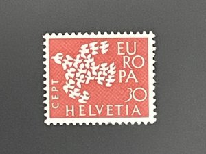 Helvetia 1961 Europa CEPT 30 Rp postfrisch**