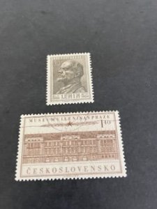 Czechoslovakia sc 635,636 MH+u