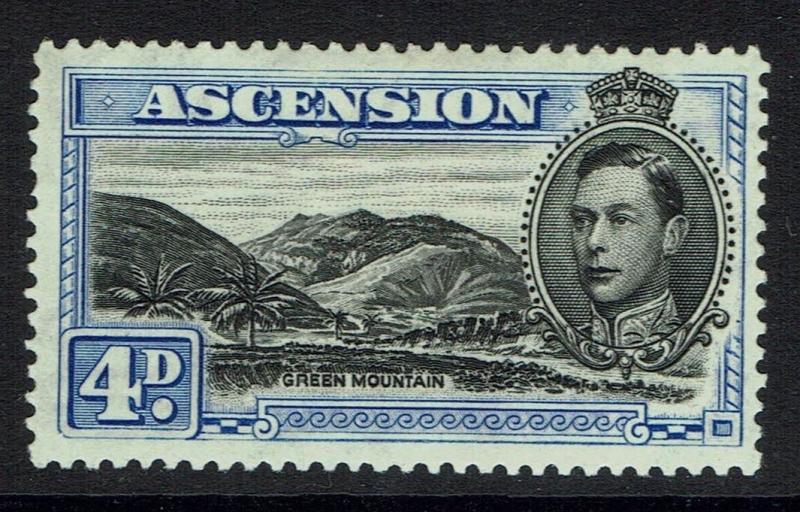 Ascension SG# 42c, Mint Hinged, Hinge Rems, pencil marks on back - Lot 052117