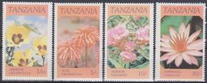 Tanzania #315-8  MNH VF (S9278)