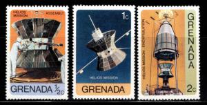 GRENADA Scott 756-758 MH* short set